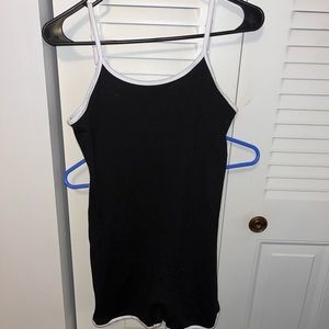 Stretchy black romper
